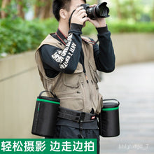 Load image into Gallery viewer, NewLlano Lens Case Canon Nikon Sony Olympus Fuji Interchangeable Lens Digital Camera Lens Tube Waist Bag Photography Te
