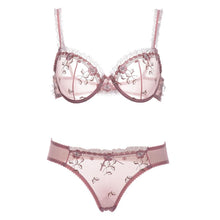 Load image into Gallery viewer, Varsbaby Sexy Embroidery Bra Set for Women
