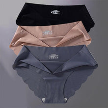 Load image into Gallery viewer, 3PCS/Set Women Panties Sexy Seamless Underwear Pantys Lingerie for Female Underpants Soft Solid Color Low-Rise Briefs Intimates

