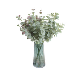 Load image into Gallery viewer, Artificial Leaves Branch Retro Green Silk Eucalyptus Leaf for Home Decor Wedding Plants Faux Fabric Foliage Room Decoration 68CM
