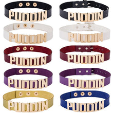 Load image into Gallery viewer, Halloween Cosplay Costumes Harleen Quinzel Puddin Choker Necklace Prop
