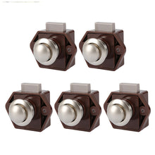 Load image into Gallery viewer, 5pcs Diameter 20mm Camper Car Push Lock RV Caravan Boat Drawer Latch Button Locks For Furniture Hardware
