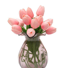 Load image into Gallery viewer, 5pcs Tulip PU Artificial Flower Real Touch Bouquet Fake Flowers For Wedding Decoration Spring Party DIY Home Garden Supplies
