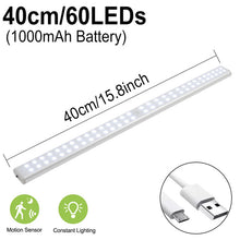 Load image into Gallery viewer, Motion Sensor Night Light Dimmable Closet Lights LED Under Cabinet Light for Cupboard Wardrobe Stairs Kitchen
