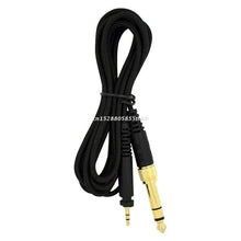 Load image into Gallery viewer, 6.35mm Replacement Nylon Braided Cable Extension Cord For Shure SRH440 SRH840 SRH940 SRH750DJ SRH 840 940 440 Headphones
