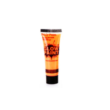 Load image into Gallery viewer, 6 fluorescent body paint pigments uv light washable luminescent pigments for face and body paint in dark body paint
