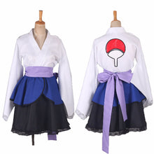 Load image into Gallery viewer, Anime Lolita Dress Cosplay Costume Akatsuki Kimono Maid Dress Uchiha Sasuke Lolita Clothes Suits
