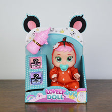 Load image into Gallery viewer, 6-inch Cry Tears Doll Girl's Toy 3D Simulation Baby Crying Doll Creative Cute Doll Children Birthday Gift
