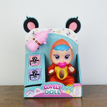Load image into Gallery viewer, 6-inch Cry Tears Doll Girl's Toy 3D Simulation Baby Crying Doll Creative Cute Doll Children Birthday Gift
