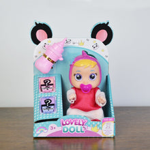 Load image into Gallery viewer, 6-inch Cry Tears Doll Girl's Toy 3D Simulation Baby Crying Doll Creative Cute Doll Children Birthday Gift
