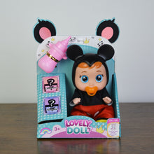 Load image into Gallery viewer, 6-inch Cry Tears Doll Girl's Toy 3D Simulation Baby Crying Doll Creative Cute Doll Children Birthday Gift

