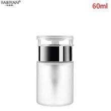 Load image into Gallery viewer, 60ML /150ML Nail Bottle Empty Press Pump Dispenser Plastic Polish Remover Cleaner Portable Makeup Manicure Tool 500Pcs Wipes
