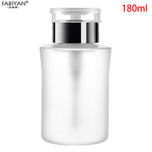 Load image into Gallery viewer, 60ML /150ML Nail Bottle Empty Press Pump Dispenser Plastic Polish Remover Cleaner Portable Makeup Manicure Tool 500Pcs Wipes
