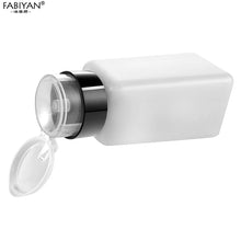 Load image into Gallery viewer, 60ML /150ML Nail Bottle Empty Press Pump Dispenser Plastic Polish Remover Cleaner Portable Makeup Manicure Tool 500Pcs Wipes
