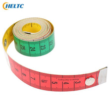 Load image into Gallery viewer, 60in Body Measuring Ruler Button Tailor Measure Tape Sewing Tools Flat Tape 150cm Body Measuring Tool
