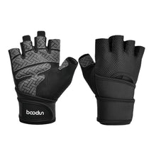 Load image into Gallery viewer, Fitness Gloves Lengthened Wrist Guard Pull-up Yoga Dumbbell Fitness Gloves
