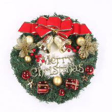 Load image into Gallery viewer, Christmas Garland Christmas Decoration Shopping Mall Hotel 30cm Small Wreath Window Pendant

