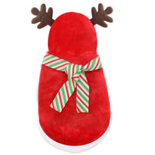 Load image into Gallery viewer, Home Electronic Dog Christmas Clothes Sweater Dog Hoodies Clothing Jacket Coat Santa Costume
