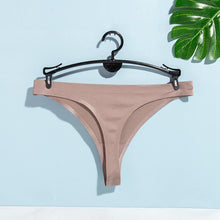 Load image into Gallery viewer, Sexy Seamless Tight Bikini Panties Fashion Ultra-thin Low-rise Thong Comforable Transparent Thong
