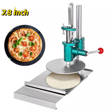 Load image into Gallery viewer, 7.8in Manual Pizza Dough Press Machine Home Big Roller Sheeter Pasta Maker Pastry Flattening Presser Kitchen Appliance
