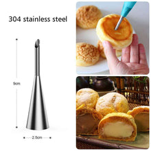Load image into Gallery viewer, 66Pcs Piping Nozzle Tips Bags Reusable TPU Pastry Bags Stainless Steel Icing Tips With Case Icing Smoother Baking Decorating
