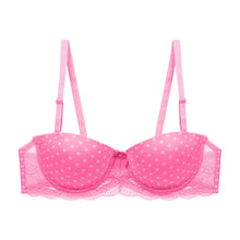 Load image into Gallery viewer, Lace Adjusted Straps Bra Women Padded Lingerie Push Up Bras Underwire Brassiere B C Cup
