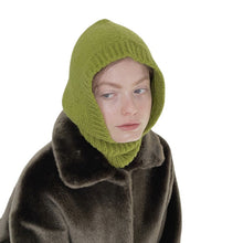 Load image into Gallery viewer, Wool Knitted Caps Winter Warmer Unisex Hooded Hat Neck Collar Scarf Cap For Men&amp;Women Ski Beanie Hats Cold Hat Balaclava Cap
