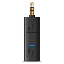 Load image into Gallery viewer, Black 3.5mm Wireless Bluetooth 4.2 Audio Receiver Supports FLAC、APE、MP3 and ACC for  Car Home Audio PC
