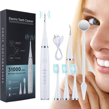 Load image into Gallery viewer, 6-in-1 Electric Toothbrush Dental Calculus Remover Whitener Scaler Tooth Cleaner Rechargeable Tarta
