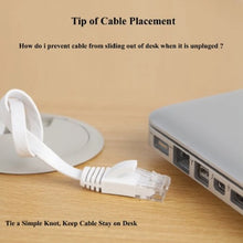 Load image into Gallery viewer, 6pack 15cm 50cm 1m 2m3m5m10m 30m 98FT cable CAT6 Flat UTP Ethernet Network Cable RJ45 Patch LAN cable black/ blue / white color
