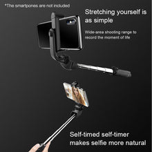 Load image into Gallery viewer, Smartphone Selfie Stick Tripod Stand with Phone Holder Remote Shutter for Selfie Live Streaming Vid
