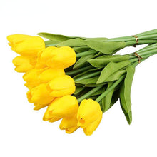 Load image into Gallery viewer, Artificial Tulip Flowers Mini Tulip Flowers Fakes Flowers Real Wedding Flowers Wedding Banquet Bridal Home Decor Valentines Day
