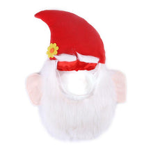Load image into Gallery viewer, Pet Christmas Hat with Beard Halloween Dog Cat Funny Cosplay Costume Xmas Cap
