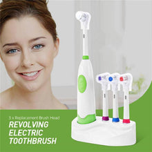 Load image into Gallery viewer, Electric Toothbrush with 3pcs Replacement Toothbrush Heads
