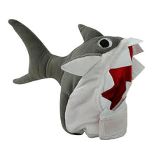 Load image into Gallery viewer, Shark Design Dog Cat Puppy Hat Halloween Cosplay Cap Mane Pet Costume Fashion Pet Hats Warm and Cute
