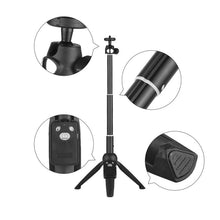 Load image into Gallery viewer, YunTeng YT-9928 Multifunction Selfie Stick Tripod with Bluetooth Remote Shutter

