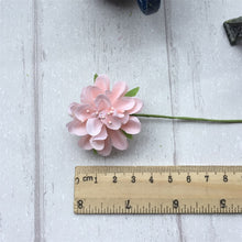 Load image into Gallery viewer, 6pcs Silk Stamen Artificial Flower Bouquet Wedding Party Decoration DIY Handmade Wreath Gift Scrapbooking Craft Fake Flowers
