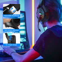 Load image into Gallery viewer, RGB Gaming Headset,7.1 Stereo Gamer Headphones with Microphone For PC PS4 PS5, Over Ear Noise Canceling Computer Phone Earphones
