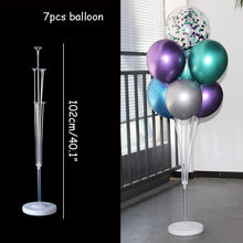Load image into Gallery viewer, 7/11/19 Tube Balloon Holder Balloons Stand Column Confetti Balloon Kids Birthday Party Baby Shower Wedding Decoration Supplies
