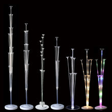 Load image into Gallery viewer, 7/11/19 Tube Balloon Holder Balloons Stand Column Confetti Balloon Kids Birthday Party Baby Shower Wedding Decoration Supplies
