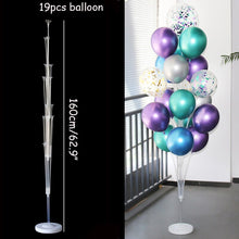 Load image into Gallery viewer, 7/11/19 Tube Balloon Holder Balloons Stand Column Confetti Balloon Kids Birthday Party Baby Shower Wedding Decoration Supplies
