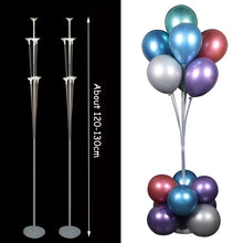 Load image into Gallery viewer, 7/11/19 Tube Balloon Holder Balloons Stand Column Confetti Balloon Kids Birthday Party Baby Shower Wedding Decoration Supplies
