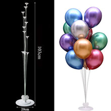 Load image into Gallery viewer, 7/11/19 Tube Balloon Holder Balloons Stand Column Confetti Balloon Kids Birthday Party Baby Shower Wedding Decoration Supplies
