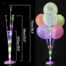 Load image into Gallery viewer, 7/11/19 Tube Balloon Holder Balloons Stand Column Confetti Balloon Kids Birthday Party Baby Shower Wedding Decoration Supplies
