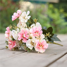 Load image into Gallery viewer, 7 forks / bouquet peony fake flower silk flower peony bouquet wedding home decoration fake peony rose
