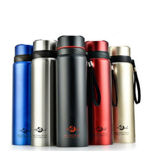 Load image into Gallery viewer, 700/1000/1200ml Large Capacity Double Stainless Steel Thermos For Water Vacuum Flask Insulated Thermo Bottle With Tea Infuser
