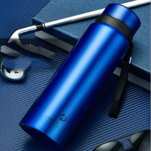 Load image into Gallery viewer, 700/1000/1200ml Large Capacity Double Stainless Steel Thermos For Water Vacuum Flask Insulated Thermo Bottle With Tea Infuser
