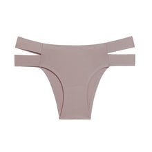 Load image into Gallery viewer, Cross Waistband Seamless Panties Women Lingerie Sexy Underwear Solid Color Briefs Female Low Waist Intimates Panties
