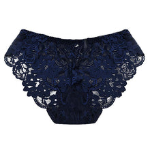 Load image into Gallery viewer, FallSweet Sexy Lace Women Panties Ultra Thin Plus Size Briefs Hollow Lace Underwear
