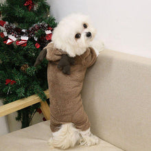 Load image into Gallery viewer, BMS Winter Cat Clothes Warm Fleece Pet Costume For Small Cats Kitten Jumpsuits
